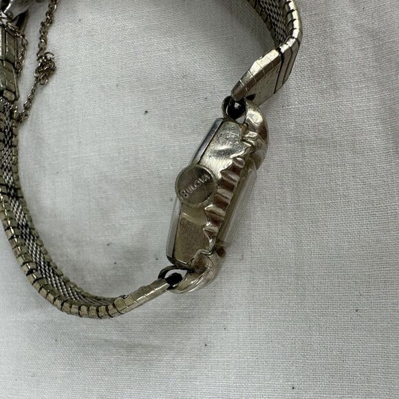 Bulova Women's Vintage Watch, M6, 10k R.G.P. Bezel, Parts/Repair, Stainless Back - Picture 5 of 10